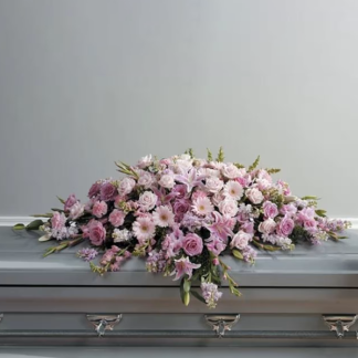 Peaceful Purple Casket Spray - CHC6211