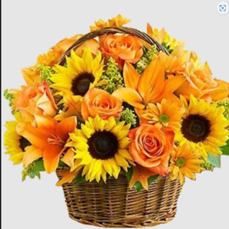 Warm Wishes Harvest Basket - FAL9339