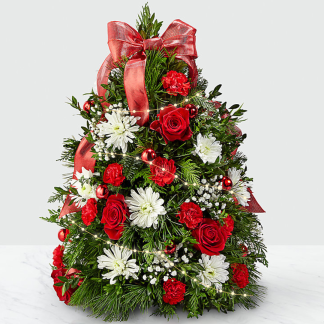 Medium Christmas Boxwood -  BOX02