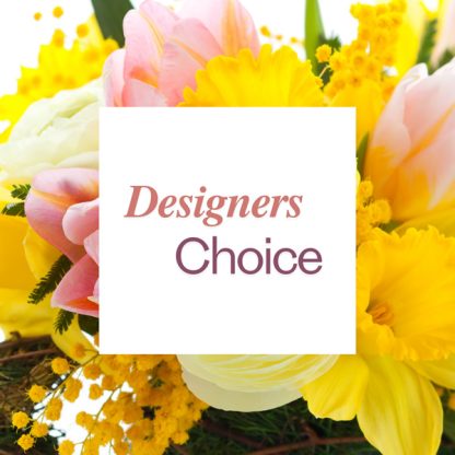 Designers Choice Spring Bouquet - Vase