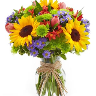 European Garden Arrangement