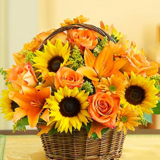 Warm Wishes Harvest Basket - FAL9339